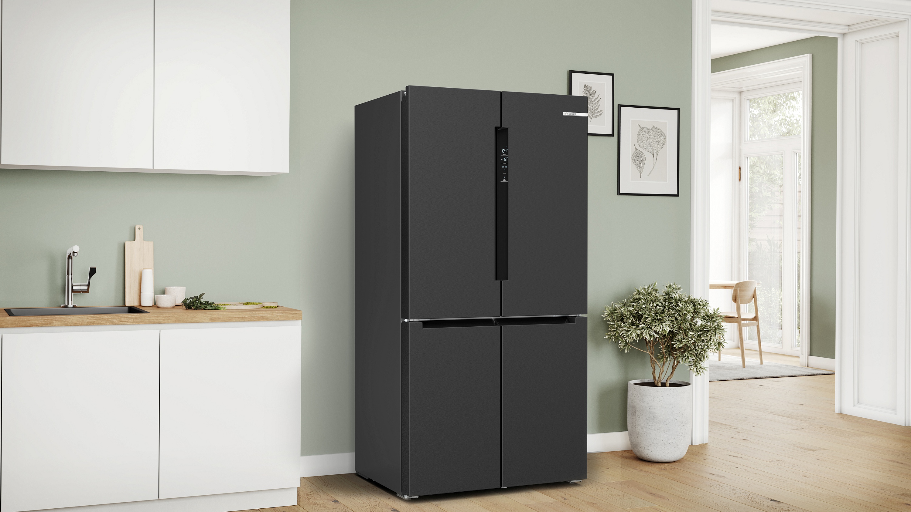 Bosch Accentline Kühl-Gefrier-Kombi Multi Door